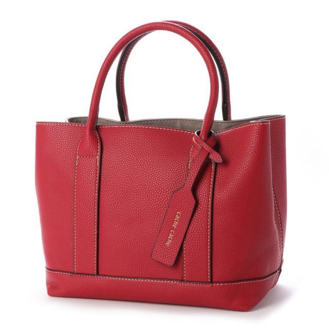 カシュカシュ バッグ 通販 トートバッグ レディース フェイクレザー 合皮 パーテーショントート 通勤 通学 ハンドバッグ 小さめ コンパクト 整理 カシュカシュ | cache cache | 06