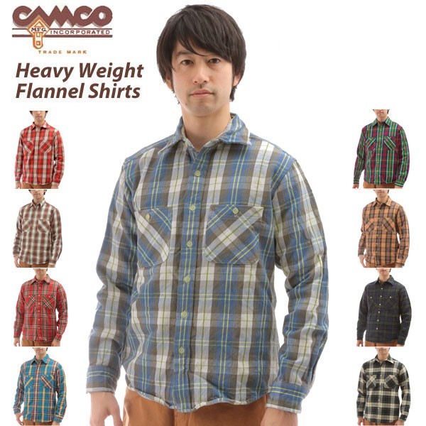 CAMCO ネルシャツ　ブラックウォッチ CAMCO カムコ ネルシャツ クレイジー ブラックウォッチ タータン