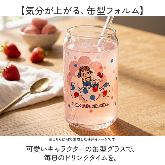グラス 缶型 通販 缶型グラス ガラス製コップ ガラスコップ ビールグラス 軽量 軽い 透明 かわいい 可愛い おもしろ おしゃれ 360ml 父の日 ギフト グラス | サンアート | 16