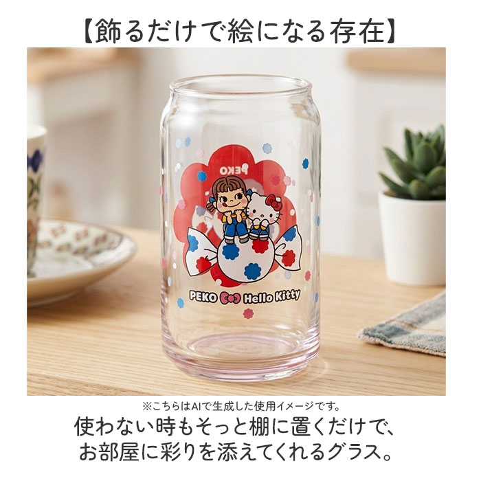 グラス 缶型 通販 缶型グラス ガラス製コップ ガラスコップ ビールグラス 軽量 軽い 透明 かわいい 可愛い おもしろ おしゃれ 360ml 父の日 ギフト グラス | サンアート | 21