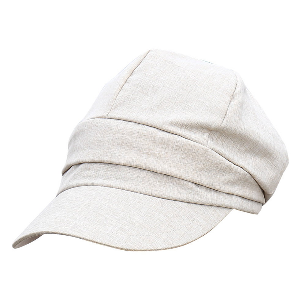 帽子 通販帽子 レディース キャスケット キャップ 紫外線対策 日除け コットン リネン おしゃれ かわいい 日焼けブロック お出かけ 春 夏 秋 女性帽子  帽子 | ブランド登録なし | 04