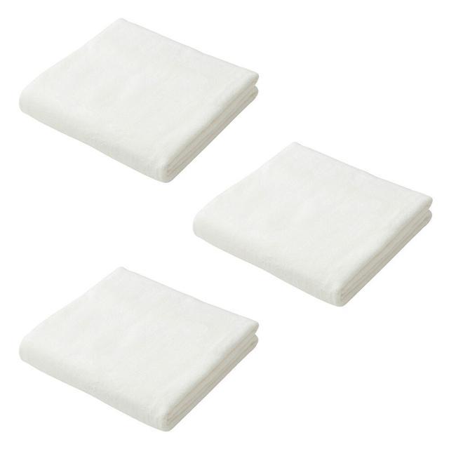 フェイスタオル セット 3枚 通販 マイクロファイバー タオル シービージャパン カラリプラス 吸水タオル 速乾タオル 白 ホワイト グレー ブルー フェイスタオル | carari | 01