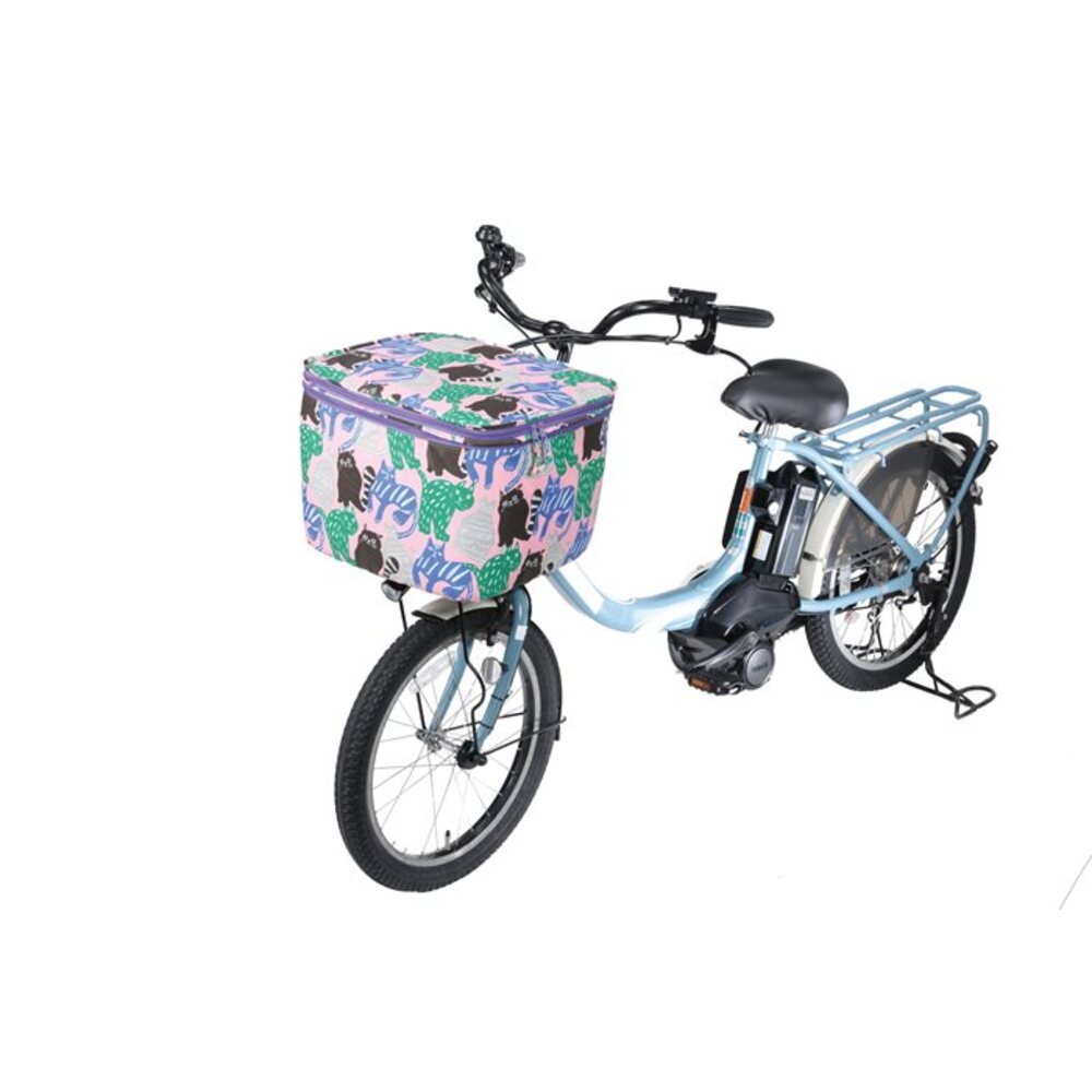 Keia＋(ケイアプラス) 通販 前かごカバー 前カゴカバー 2段式 猫 自転車 かご カバー かごカバー 自転車カゴカバー レインカバー Keia＋(ケイアプラス) |  | 02