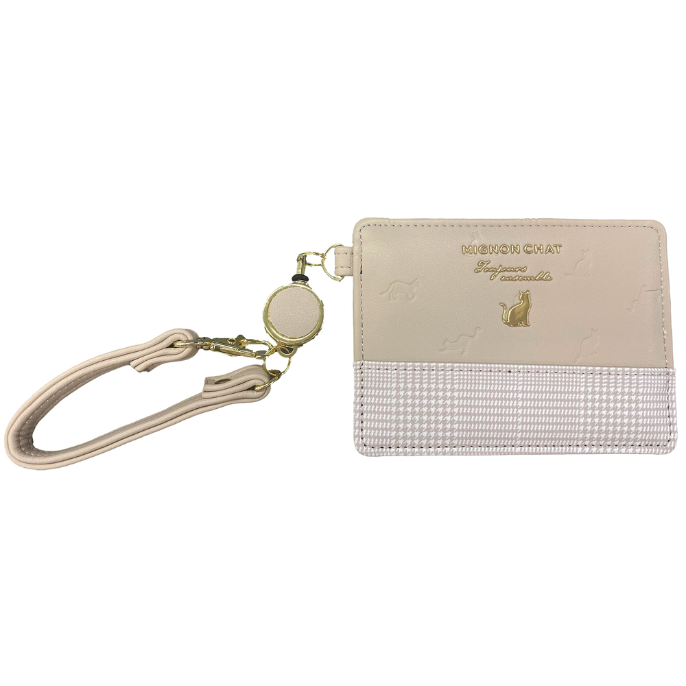 パスケース リール付き 動物 ネコ 通販 リール付きパスケース 定期入れ 定期ケース ICカードケース リールストラップ リール ストラップ アニマル 猫 パスケース |  | 15