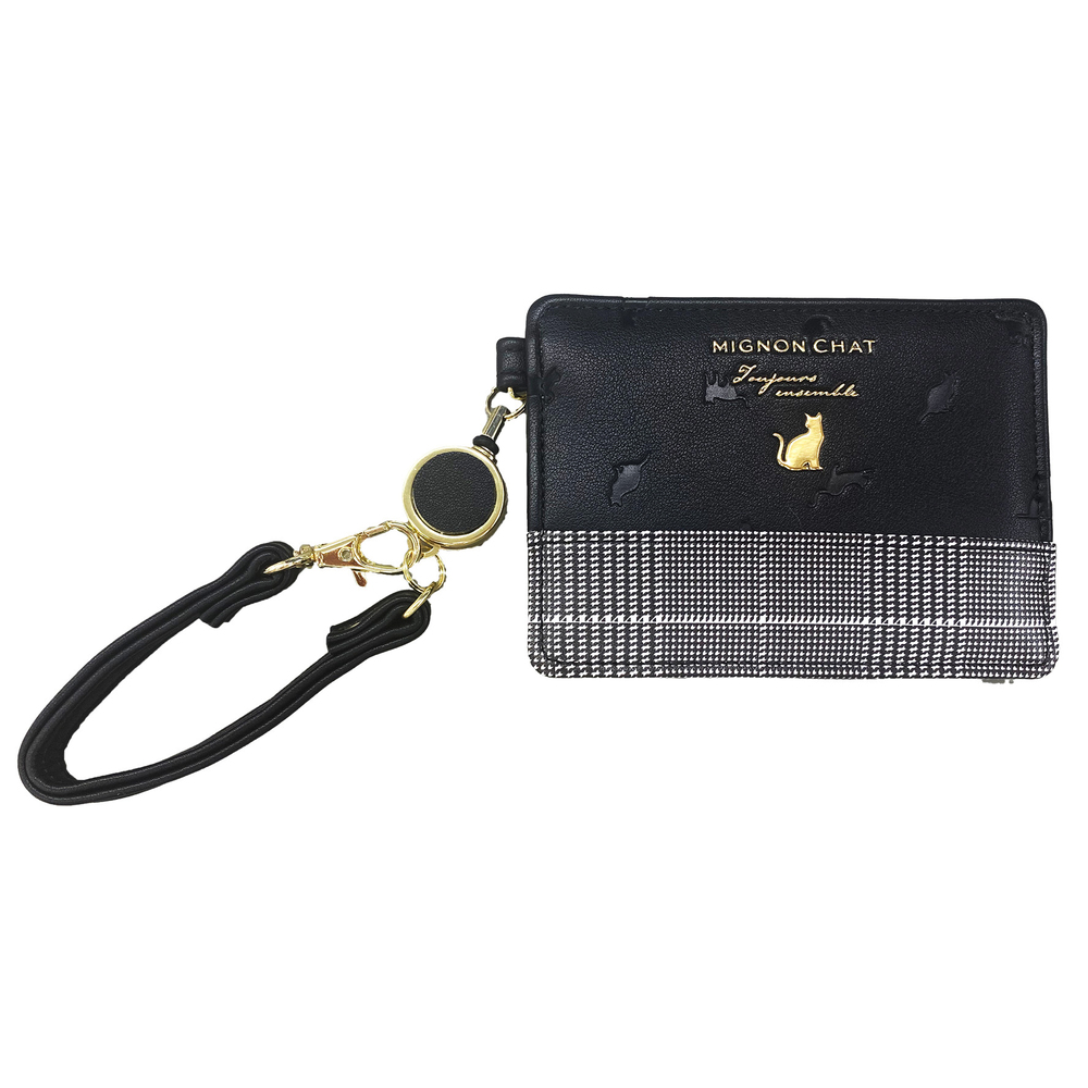 パスケース リール付き 動物 ネコ 通販 リール付きパスケース 定期入れ 定期ケース ICカードケース リールストラップ リール ストラップ アニマル 猫 パスケース |  | 13