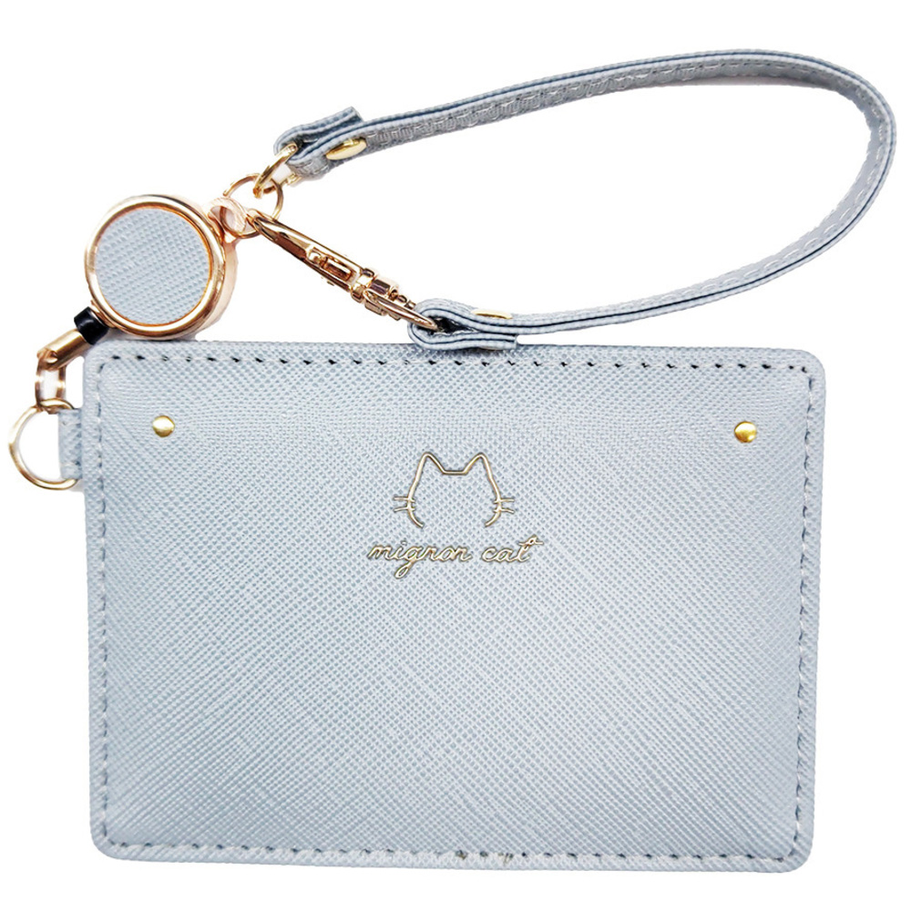 パスケース リール付き 動物 ネコ 通販 リール付きパスケース 定期入れ 定期ケース ICカードケース リールストラップ リール ストラップ アニマル 猫 パスケース |  | 12