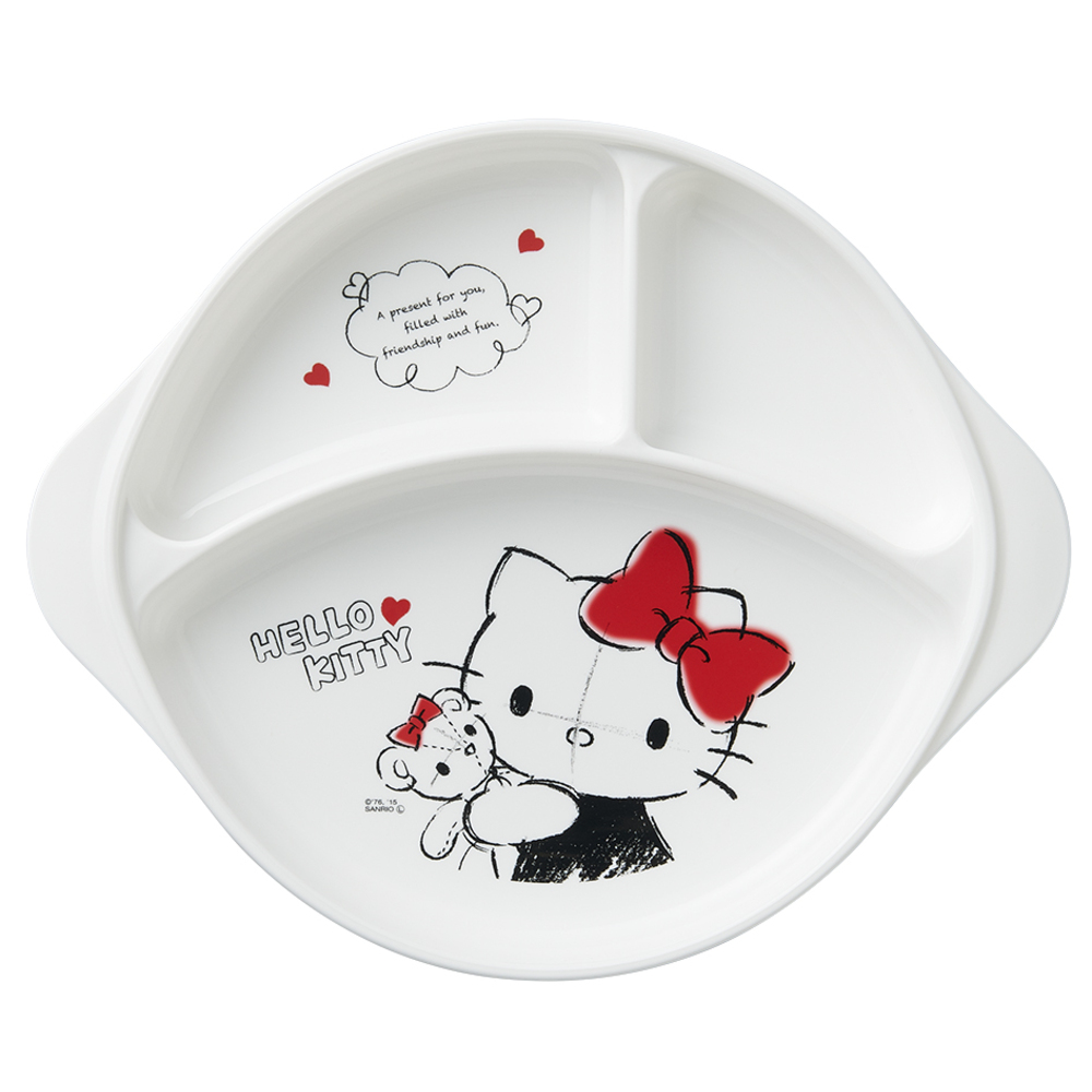 ランチプレート 子供 通販 日本製 ランチ皿 仕切り皿 ワンプレート 仕切り プレート お皿 食器 持ち手付き OSK オーエスケー CB-36 ランチプレート |  | 01