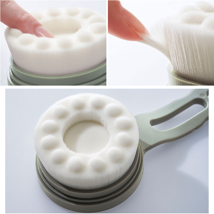 ボディブラシ 極細毛 通販 ロングブラシ 背中 お風呂 バス バスグッズ 柔らかい なめらか 泡立ち ボディー ボディケア ブラシ やわらかい ボディブラシ |  | 07