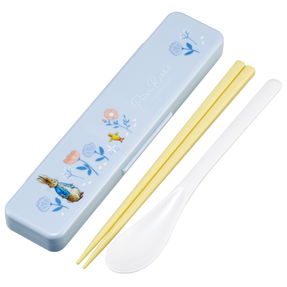 コンビセット 通販コンビセット 箸 スプーン 18cm カトラリー 抗菌 音が鳴らない キャラクター プーさん ミッキー こども 子ども キッズ 幼児 ＳＮ | スケーター | 10