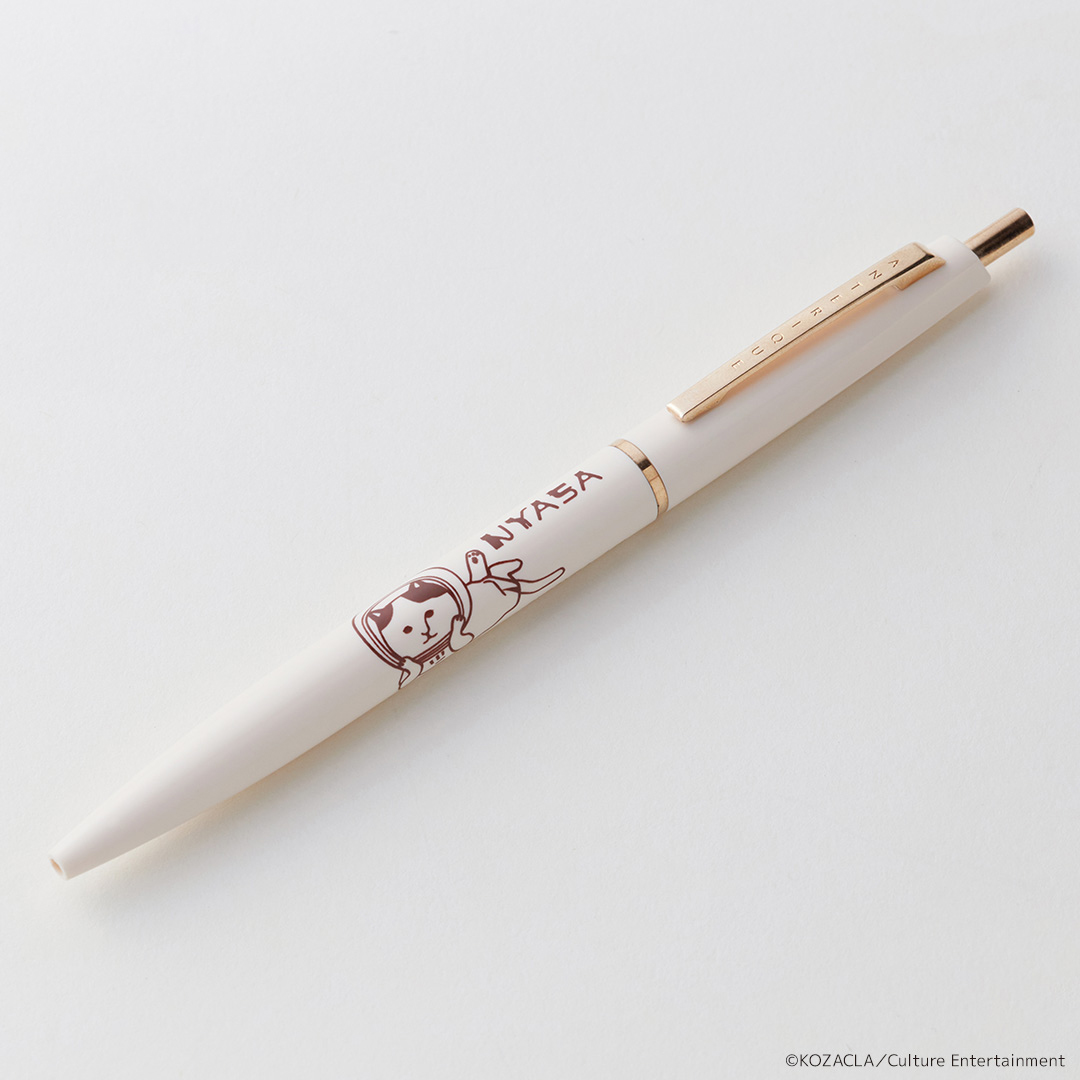 NEKONOBA 通販 ボールペン NYASA ノック式ボールペン ネコノバ かわいい 書きやすい ペン カワイイ 携帯 持ち歩き おしゃれ オシャレ シンプル 筆記具 |  | 01