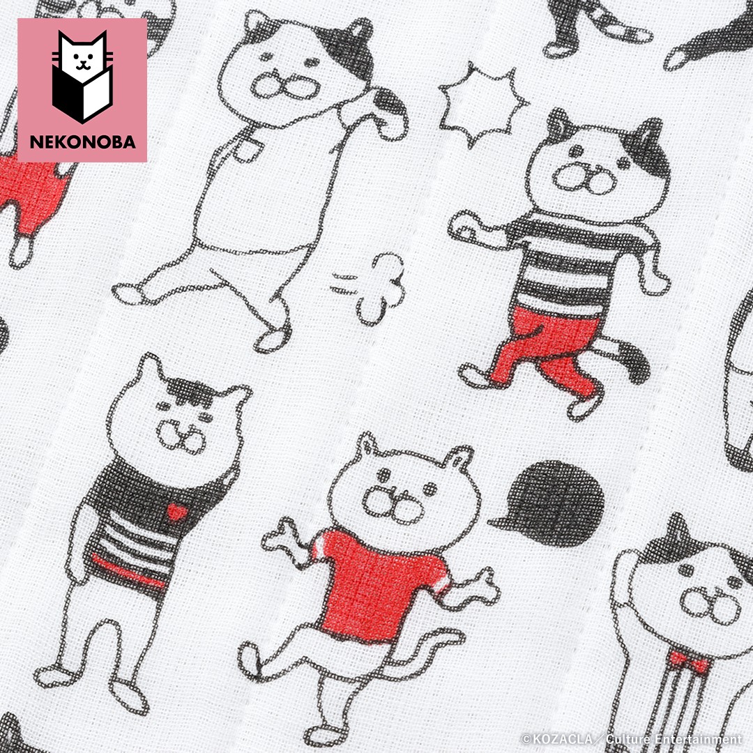 グッズ NEKONOBA グッズ 通販 日本製 かや生地 ふきん 布巾 蚊帳生地ふきん 蚊帳生地布巾 手拭き おてふき 台拭き 台ふきん 綿100% キャラクター 猫 ねこ ネコ |  | 14