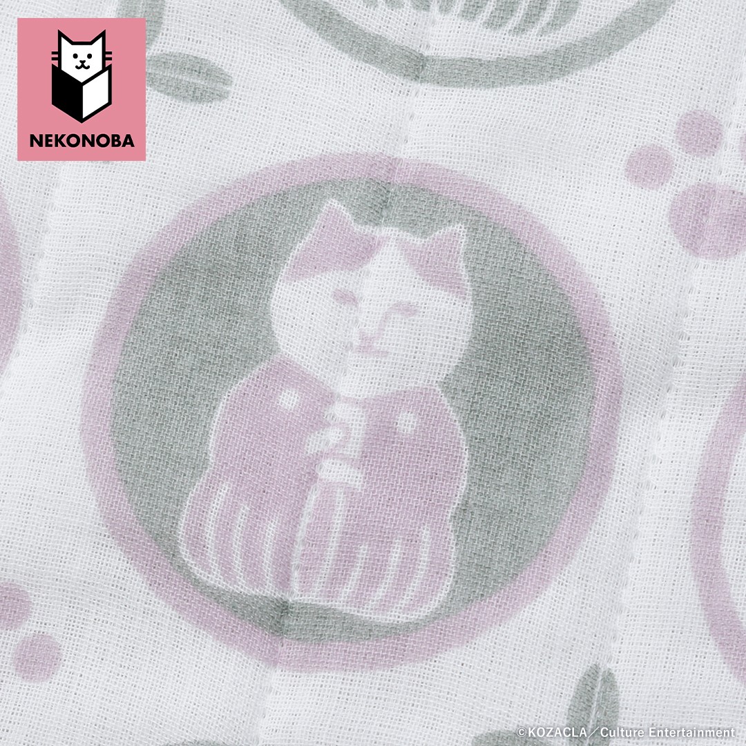 グッズ NEKONOBA グッズ 通販 日本製 かや生地 ふきん 布巾 蚊帳生地ふきん 蚊帳生地布巾 手拭き おてふき 台拭き 台ふきん 綿100% キャラクター 猫 ねこ ネコ |  | 06