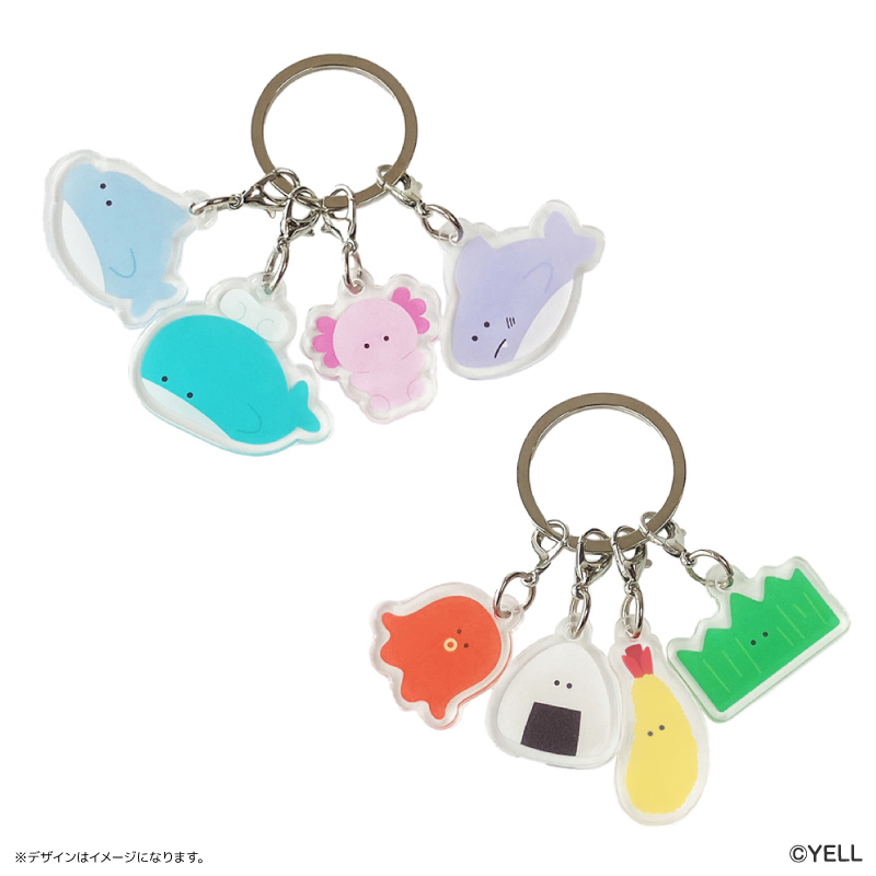 つぶらな瞳 グッズ 通販 つぶらな瞳の仲間達 キーホルダー アクリル