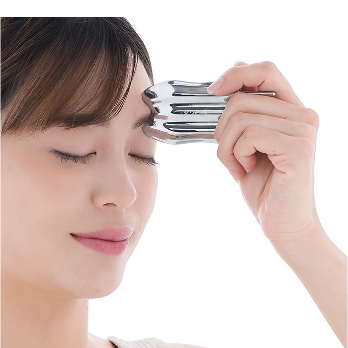 ポインター フェイス 通販 Cellsh かっさスティック フェイスポインター バネ式 ポスポス トリプルスティック ポスポス棒 ツボ押し棒 ポインター | NEEDS | 09