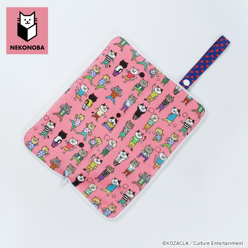 グッズ NEKONOBA グッズ 通販 ネコノバ 折りたたみ傘ケース ポーチ 縦型 折り畳み傘ケース ペットボトルカバー 水筒カバー ペットボトルホルダー 猫 |  | 07