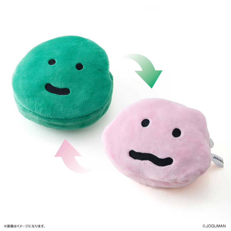 Yahoo! Yahoo!ショッピング(ヤフー ショッピング)JOGUMAN グッズ 通販 ジョグマン リバーシブルポーチ ポーチ 小さめ 小物入れ 化粧ポーチ 小物ポーチ ミニポーチ キャラクター イラスト 可愛い かわいい