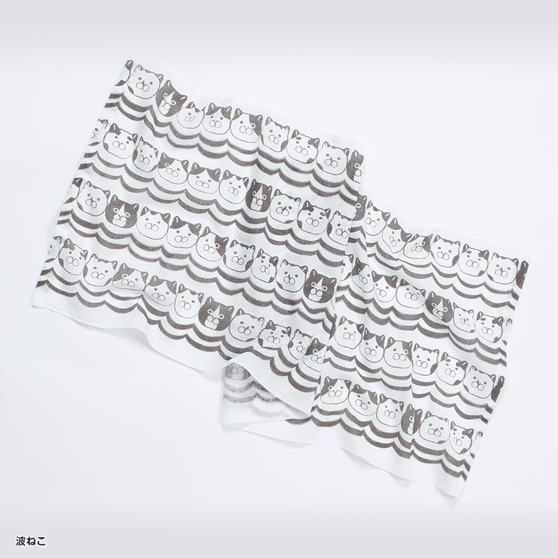 グッズ NEKONOBA グッズ 通販 日本製 手ぬぐい ガーゼ ガーゼ手ぬぐい 手拭い てぬぐい かわいい おしゃれ 綿100% 可愛い キャラクター ネコノバ 猫 ねこ ネコ |  | 15