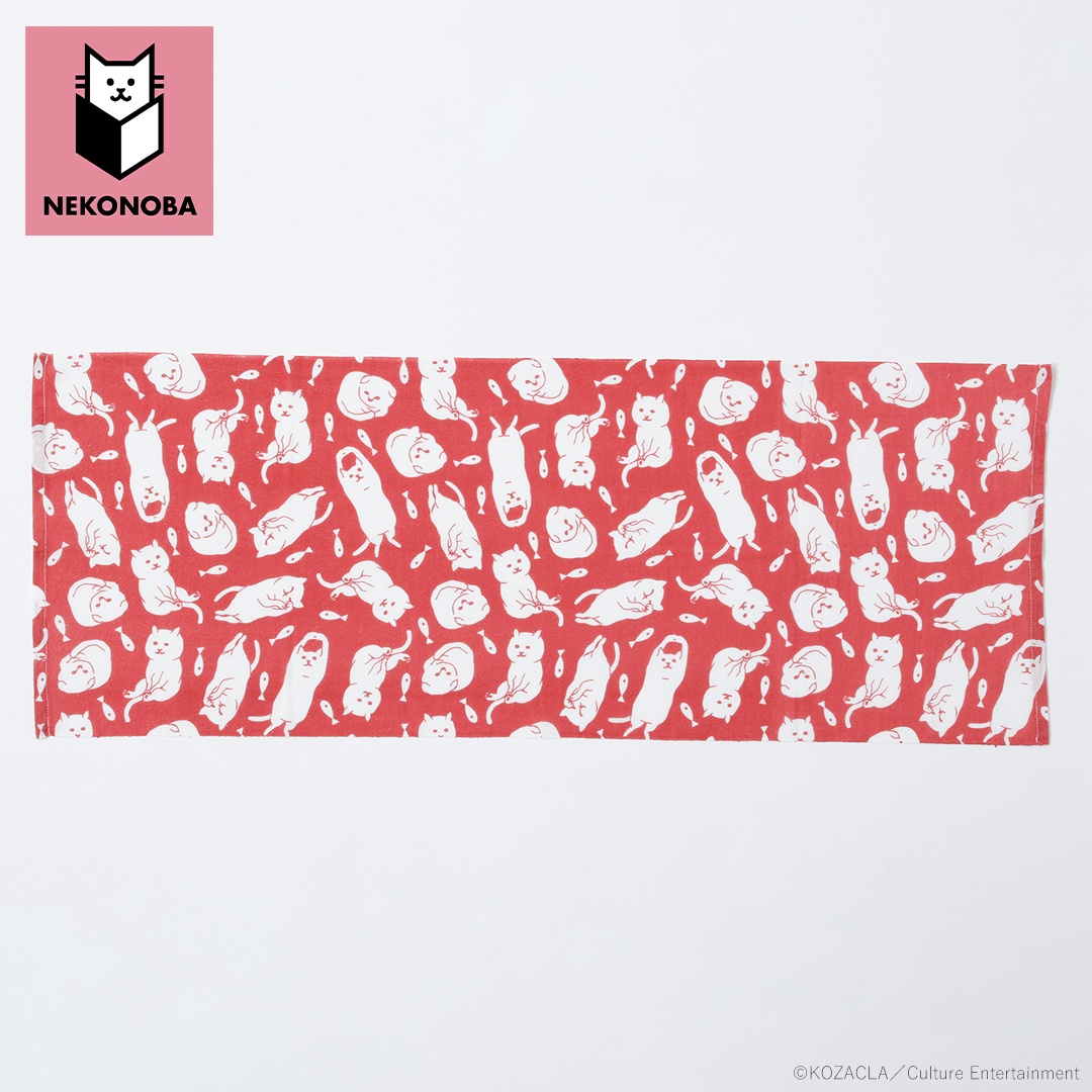 グッズ NEKONOBA グッズ 通販 日本製 手ぬぐい ガーゼ ガーゼ手ぬぐい 手拭い てぬぐい かわいい おしゃれ 綿100% 可愛い キャラクター ネコノバ 猫 ねこ ネコ |  | 11
