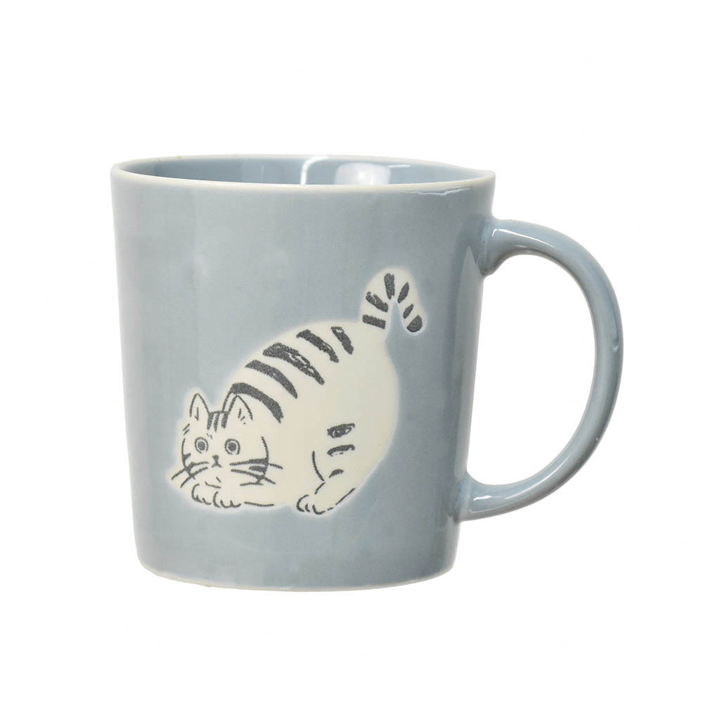 マグカップ ねこ 通販 日本製 コップ カップ コーヒーカップ マグ 食器 スープカップ 美濃焼 食洗機対応 電子レンジ対応 ネコ 猫 コーヒー 紅茶 マグカップ |  | 04
