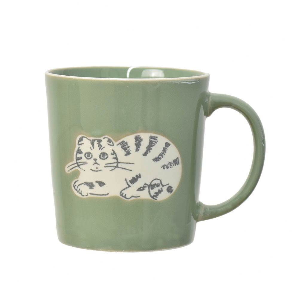 マグカップ ねこ 通販 日本製 コップ カップ コーヒーカップ マグ 食器 スープカップ 美濃焼 食洗機対応 電子レンジ対応 ネコ 猫 コーヒー 紅茶 マグカップ |  | 03