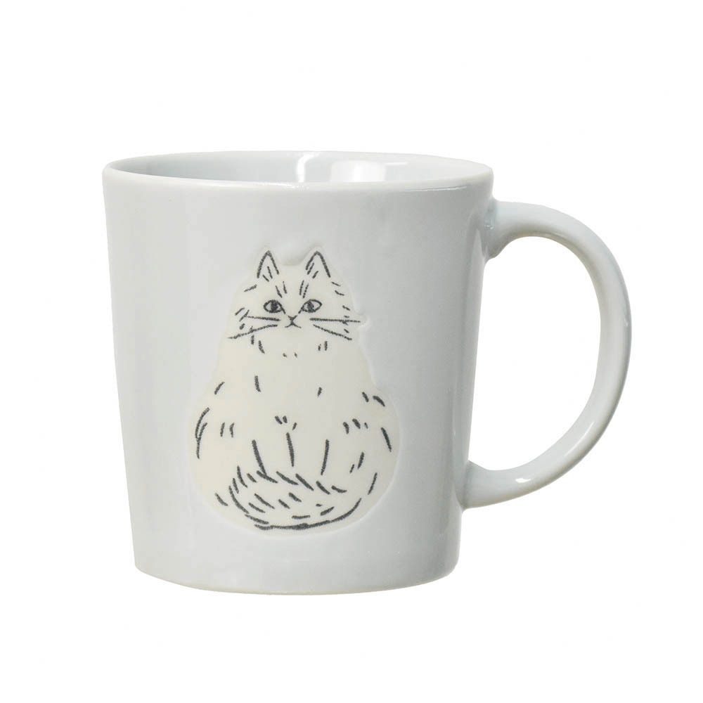 マグカップ ねこ 通販 日本製 コップ カップ コーヒーカップ マグ 食器 スープカップ 美濃焼 食洗機対応 電子レンジ対応 ネコ 猫 コーヒー 紅茶 マグカップ |  | 05