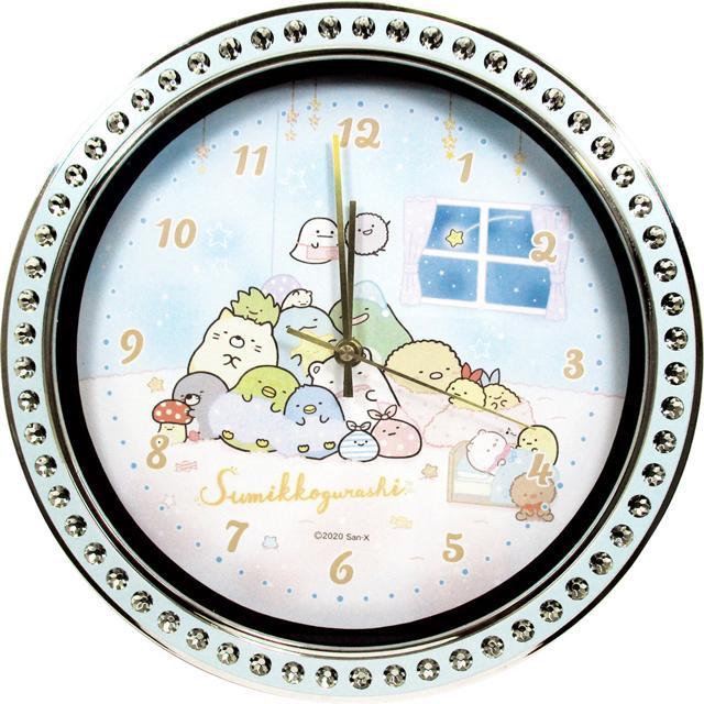 壁掛け時計 かわいい 通販 時計 キャラクター グッズ すみっコぐらし