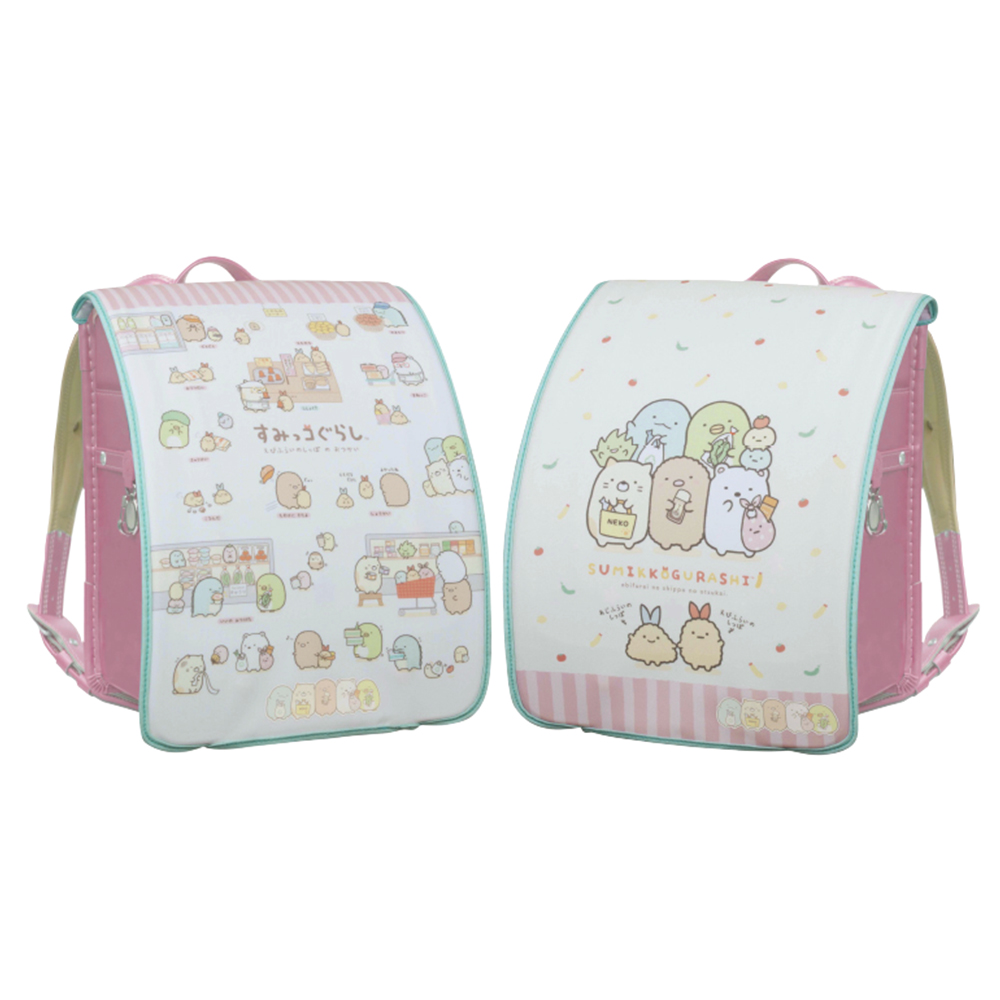 ランドセルカバー すみっコぐらし 通販 女の子 男の子 ランドセル カバー かわいい すみっコ キャラクター リバーシブル 反射材 リフレクター ランドセルカバー |  | 09
