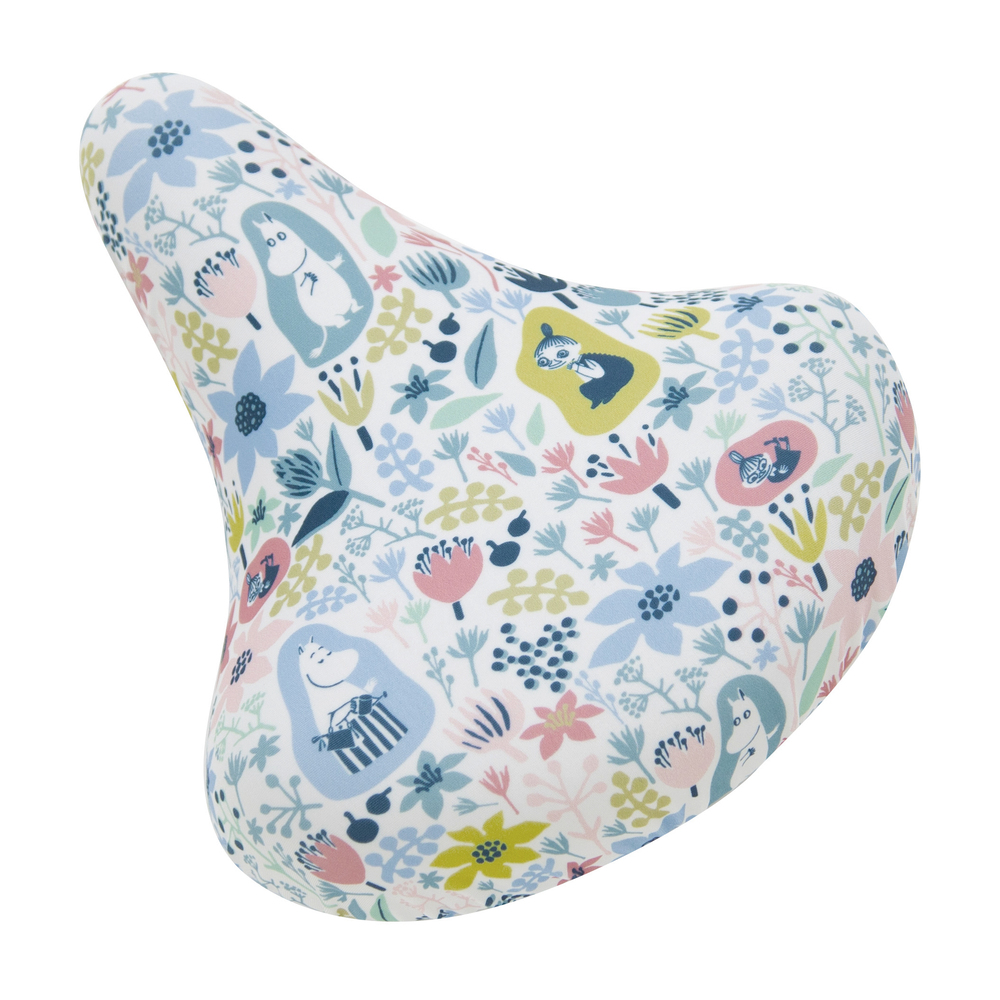 サドルカバー 自転車 通販 ママチャリ 一般サドル シティサイクル サドル カバー 保護 目印 マーク おしゃれ 可愛い かわいい キャラクター aile サドルカバー | MOOMIN | 01