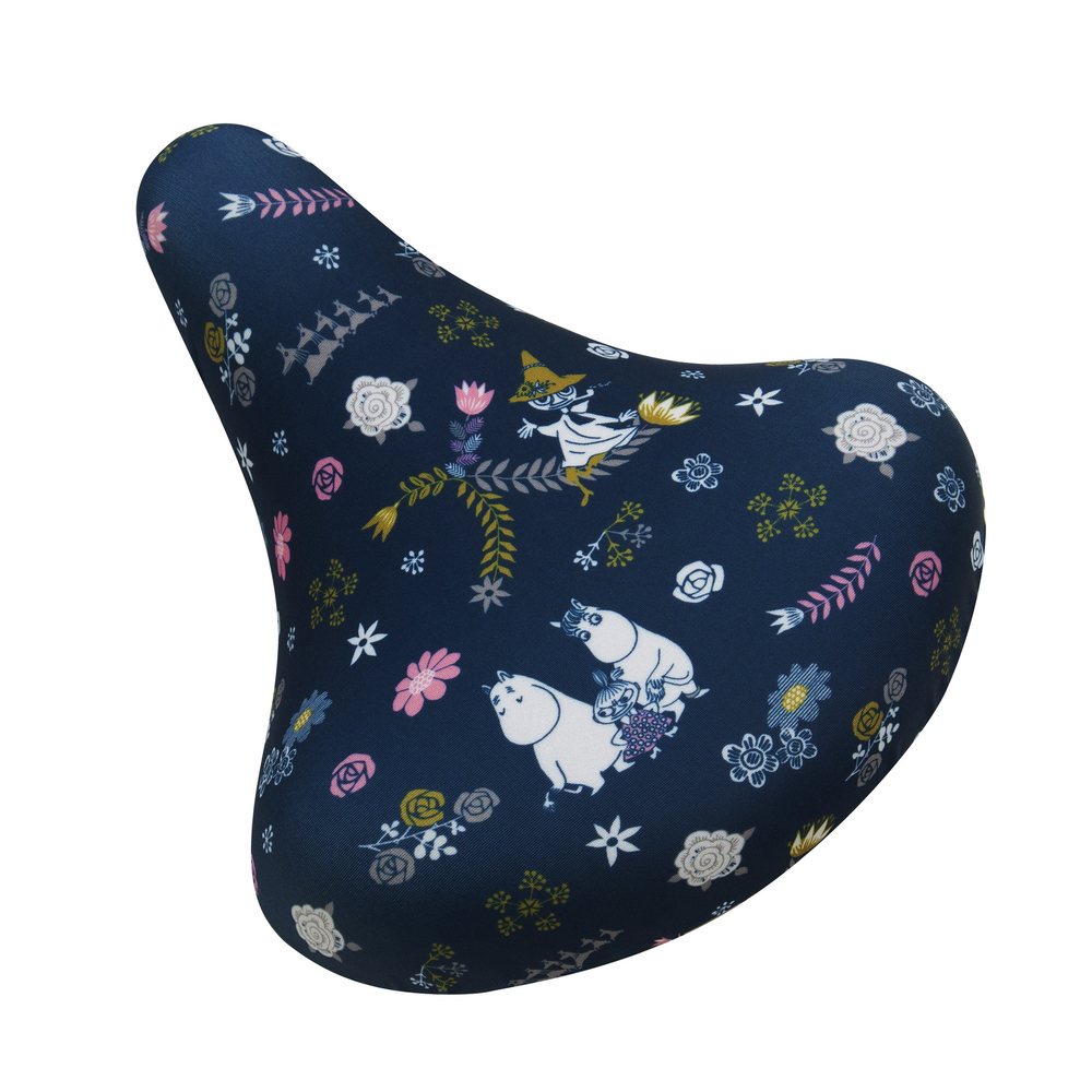 サドルカバー 自転車 通販 ママチャリ 一般サドル シティサイクル サドル カバー 保護 目印 マーク おしゃれ 可愛い かわいい キャラクター aile サドルカバー | MOOMIN | 02