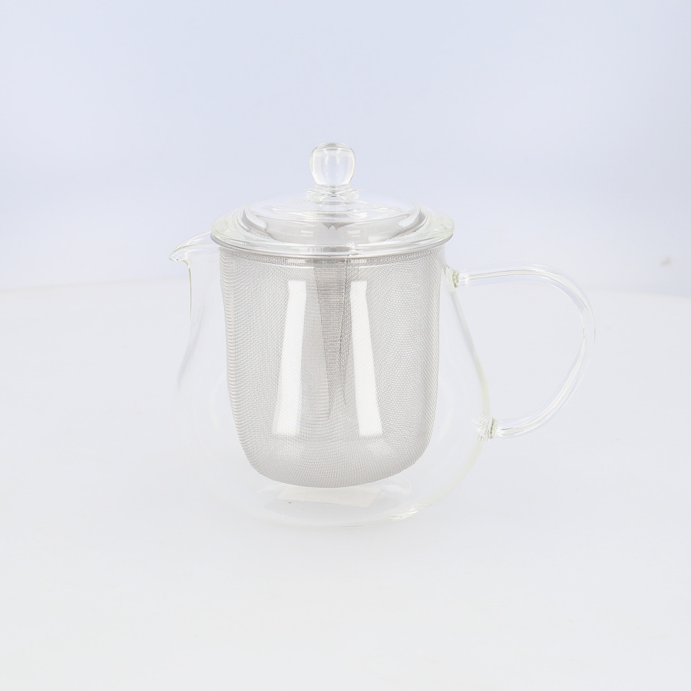 ハリオ ティーポット 透明 通販 HARIO CHC-45T リーフティーポット クリア 耐熱ガラス 茶こし付き おしゃれ 450ml 急須 お茶 緑茶 紅茶 ハーブティー ハリオ |  | 01