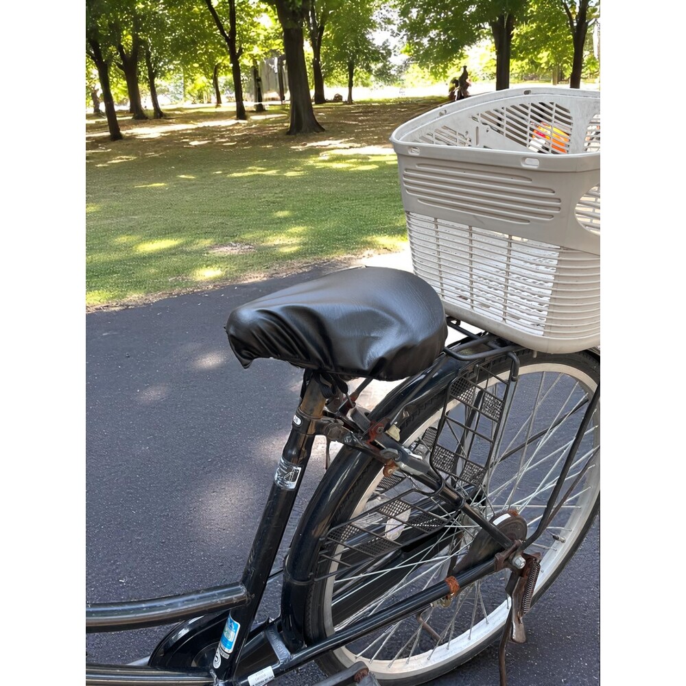 サドルカバー 通販 椅子カバー 自転車 のびる素材 伸縮 シートカバー レザー風生地 自転車用品 ママチャリ 電動自転車 クッション 取り付け簡単 サドルカバー |  | 01