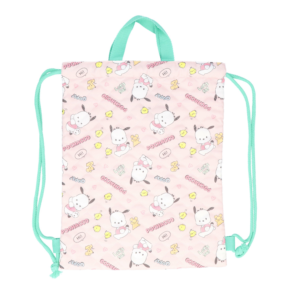 ナップサック 女の子 男の子 通販 体操服入れ 巾着袋 大 体操着入れ リュック シナモロール ドラえもん ポチャッコ ポムポムプリン すみっコぐらし ナップサック | ポチャッコ | 03
