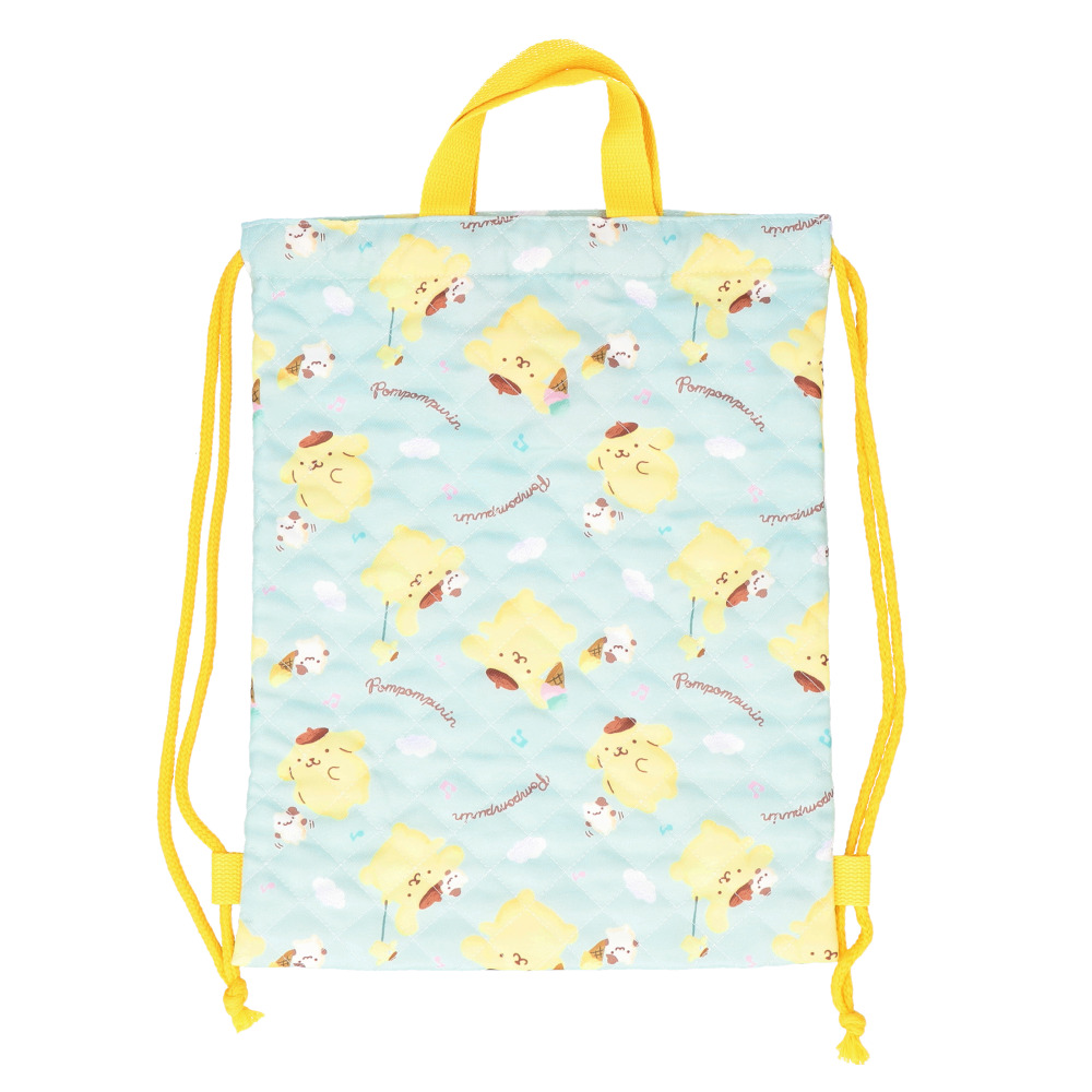 ナップサック 女の子 男の子 通販 体操服入れ 巾着袋 大 体操着入れ リュック シナモロール ドラえもん ポチャッコ ポムポムプリン すみっコぐらし ナップサック | ポチャッコ | 04