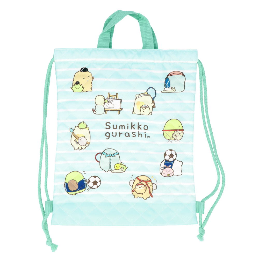 ナップサック 女の子 男の子 通販 体操服入れ 巾着袋 大 体操着入れ リュック シナモロール ドラえもん ポチャッコ ポムポムプリン すみっコぐらし ナップサック | ポチャッコ | 05