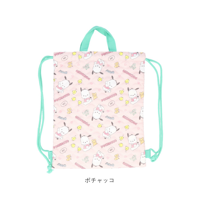 ナップサック 女の子 男の子 通販 体操服入れ 巾着袋 大 体操着入れ リュック シナモロール ドラえもん ポチャッコ ポムポムプリン すみっコぐらし ナップサック | ポチャッコ | 20