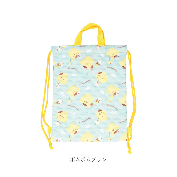ナップサック 女の子 男の子 通販 体操服入れ 巾着袋 大 体操着入れ リュック シナモロール ドラえもん ポチャッコ ポムポムプリン すみっコぐらし ナップサック | ポチャッコ | 21