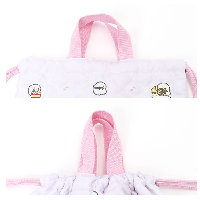 ナップサック 女の子 男の子 通販 体操服入れ 巾着袋 大 体操着入れ リュック シナモロール ドラえもん ポチャッコ ポムポムプリン すみっコぐらし ナップサック | ポチャッコ | 13