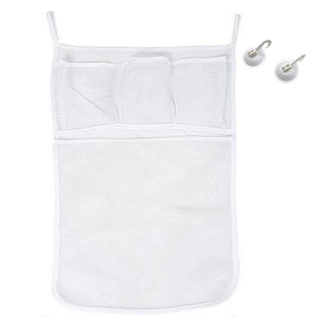 お風呂 おもちゃ 収納 通販 収納ネット バスルーム 浴室 ネット フック 壁 穴開けない メッシュ 袋 子供 キッズ インテリア 雑貨 クローゼット お風呂 | BACKYARD FAMILY | 01