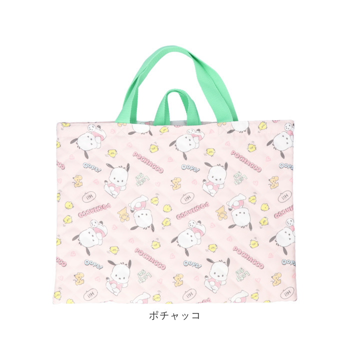 レッスンバッグ 女の子 男の子 通販 レッスンバック トートバッグ トートバック キルティング バッグ シナモロール ドラえもん ポチャッコ  レッスンバッグ | ポチャッコ | 19