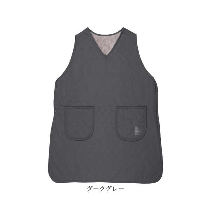 エプロン 裏ボア 通販 かぶりエプロン 前掛け 作業着 あったか 防寒 暖かい おしゃれ レディース 保育士 かわいい 可愛い 冬 秋冬 冬用 キルティング エプロン |  | 16