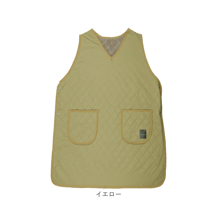 エプロン 裏ボア 通販 かぶりエプロン 前掛け 作業着 あったか 防寒 暖かい おしゃれ レディース 保育士 かわいい 可愛い 冬 秋冬 冬用 キルティング エプロン |  | 17