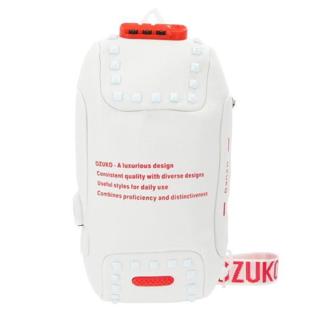 ボディバッグ 通販ボディバッグ メンズ ロック付き かっこいい おしゃれ ワンショルダー usbポート 斜めがけ 大容量 肩掛け 軽量 ショルダーバッグ ボディバッグ |  | 01