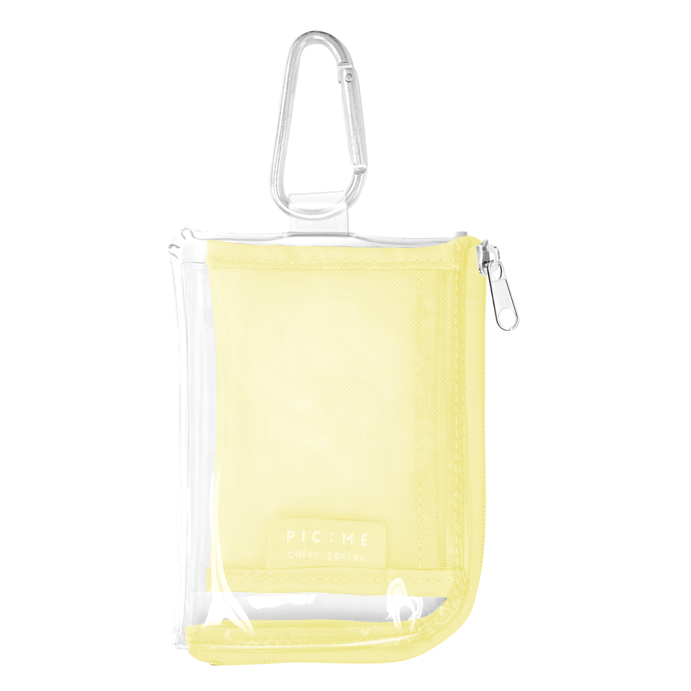 クリアポーチ 推し活 通販 ポーチ ケース アクスタポーチ パスケース コインケース 定期入れ 小銭入れ カラビナ付き クリア 推し色 アクスタ クリアポーチ | clear | 02