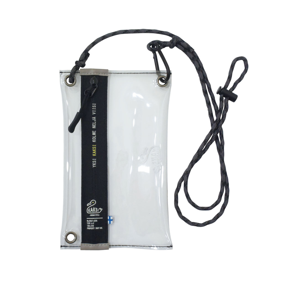 kaksi カクシ クリアポーチ ミニ 通販 ポーチ クリアサコッシュ スマホポーチ ポシェット ショルダー ショルダーバッグ ショルダーバック 斜め掛け クリア | KAKSI | 03