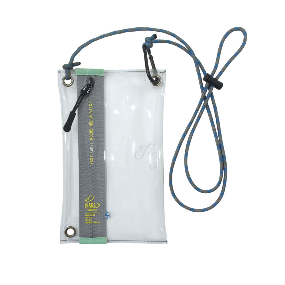 kaksi カクシ クリアポーチ ミニ 通販 ポーチ クリアサコッシュ スマホポーチ ポシェット ショルダー ショルダーバッグ ショルダーバック 斜め掛け クリア | KAKSI | 05