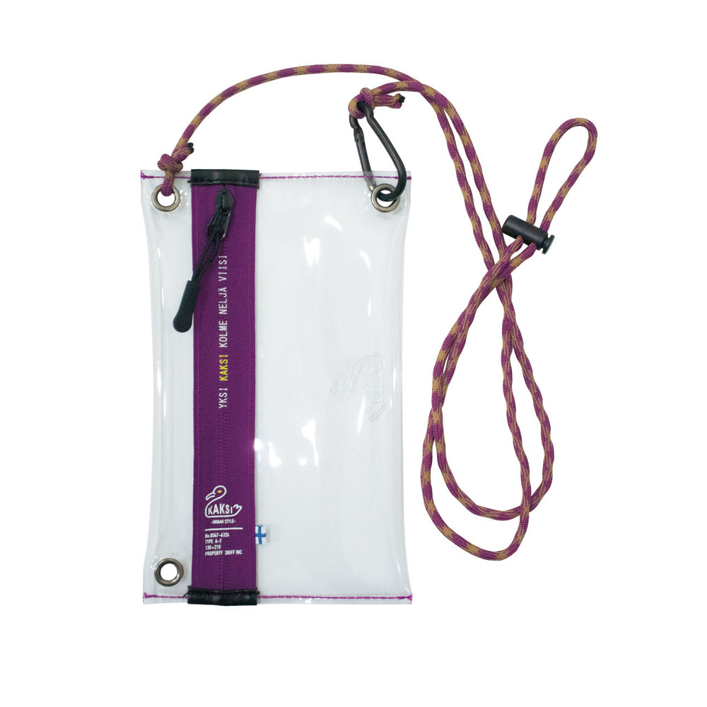 kaksi カクシ クリアポーチ ミニ 通販 ポーチ クリアサコッシュ スマホポーチ ポシェット ショルダー ショルダーバッグ ショルダーバック 斜め掛け クリア | KAKSI | 04