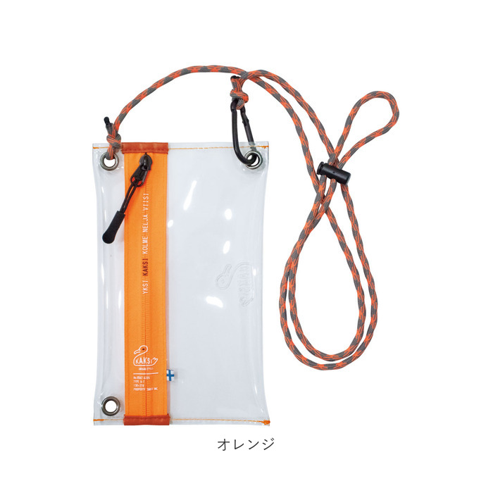 kaksi カクシ クリアポーチ ミニ 通販 ポーチ クリアサコッシュ スマホポーチ ポシェット ショルダー ショルダーバッグ ショルダーバック 斜め掛け クリア | KAKSI | 25