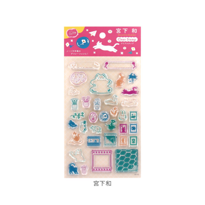 クリアスタンプ 通販 手帳 スタンプ クリアスタンプシート 手帳デコ
