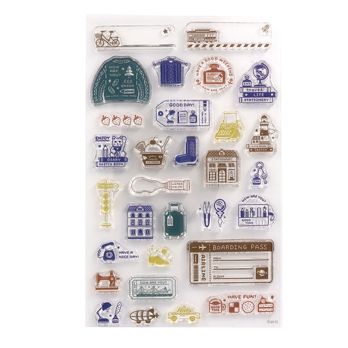 クリアスタンプ 通販 手帳 スタンプ クリアスタンプシート 手帳デコ ノート デコ はんこ 判子 ハンコ スケジュール帳 日本出版販売 |  | 14