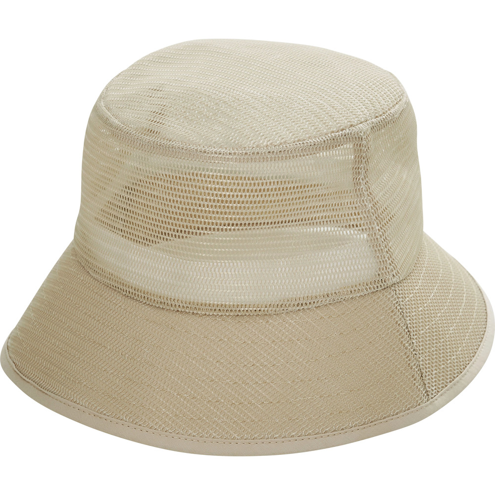 帽子 レディース バケット ハット 通販 洗えるメッシュバケットハット uv カット 紫外線対策 バケットハット ぼうし ブラック アイボリー 夏 メッシュ 帽子 | ブランド登録なし | 02